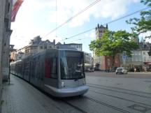 Büchel vor dem Rathaus, Fahrtrichtung Stadthalle