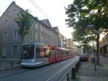 Oberstr Ecke Rottelsgasse, Fahrtrichtung Stadthalle