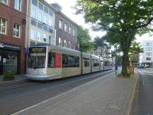 Oberstr Ecke Zollstr, Fahrtrichtung Stadthalle