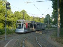 Einfahrt H Stadthalle, Fahrtrichtung Hbf