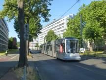 Grafenberger Allee Ecke Ivo-Beucker-Str, Fahrtrichtung Stadtmitte