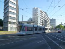 Schlüterstr Ecke Grafenberger Allee, Fahrtrichtung Gerresheim