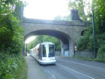 Ludenbergerstr unter der Brücke Pfeifferstr