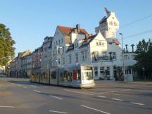 Ludenberger Str Ecke Ernst-Poensgen-Allee, Fahrtrichtung Stadtmitte