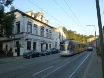 Einfahrt H Pöhlenweg, Fahrtrichtung Stadtmitte