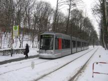 H Rather Waldstadion, Fahrtrichtung Ratingen