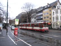 H Lindemannstr Richtung Stadtmitte