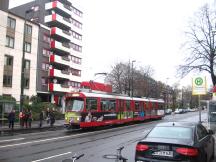 H Lindemannstr Richtung Stadtmitte