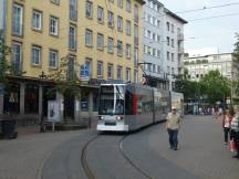 Bolkerstr Ecke Hunsrückenstr, Fahrtrichtung Bilk