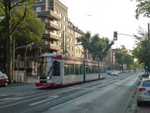 Grafenberger Allee Ecke Lindenstr, Fahrtrichtung Gerresheim