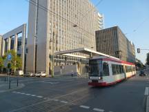 Friedrichstr Ecke Fürstenwall, Abfahrt H Kirchpl