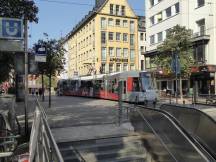 Bolkerstr Ecke Neustr, Fahrtrichtung Eller