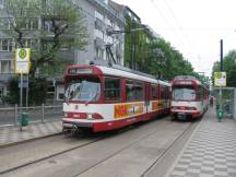 H Luisenstr, wegen Marathon heute Endstelle