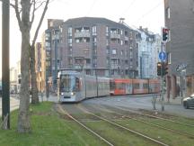 Oberbilker Allee Ecke Hüttenstr, Fahrtrichtung Eller