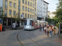 Bolkerstr in der Altstadt Ecke Hunsrückenstr