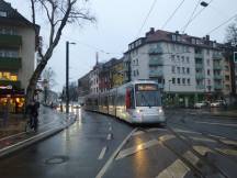 Ulmenstr Ecke Collenbachstr, rechts Ausfahrt der Schleife Spichernpl