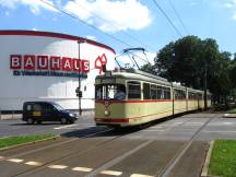 Kreuzung Kettwiger Str / Beerenstraße Richtung Grafenberg