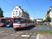 Kreuzung Kettwiger-/Beerenstraße Richtung Universität