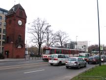 H Schlüterstr mit Turm von Haniel & Lueg