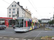 Kreuzung Kettwiger-/Beerenstr Richtung Universität