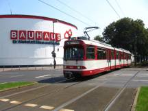 Kreuzung Kettwiger Str / Beerenstraße Richtung Grafenberg