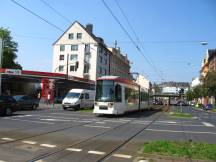 Kreuzung Kettwiger-/Beerenstraße Richtung Universität