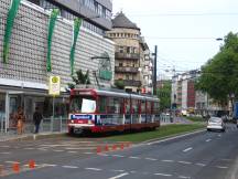 H Berliner Allee Richtung Polizeipräsidium