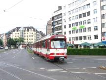 Einfahrt Worringer Pl Richtung Hbf