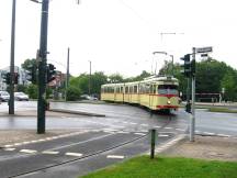 Einfahrt Schleife Staufenplatz