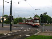 Einfahrt Schleife Staufenplatz