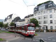 Lorettostr Ecke Fürstenwall (Schleife Polizeipräs.)