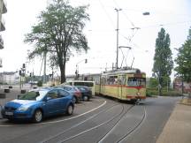 GT8+B4 im Zoo-Viertel - Franklinbrücke Ecke Humboldtstr