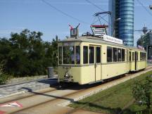 Tw 267 (Bj 1937) in der Schleife Hafen, Speditionsstr