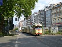 GT8 auf dem Wehrhahn Ecke Wielandstr