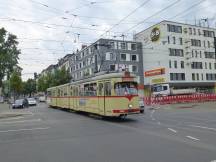 GT8 auf der Erkrather Str Ecke Kettwiger Str