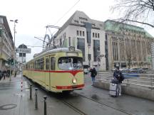 GT8 an der Bolkerstr Ecke Heinrich Heine Allee