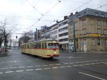 GT8 auf der Grafenberger Allee Ecke Uhlandstr