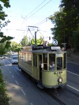 Tw 583 (Bj 1920) auf der Ludenberger Str Ecke Benderstr