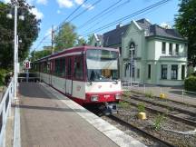 Bf Meerbusch Büderich Landsknecht, Fahrtrichtung Krefeld