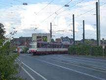 Ausfahrt H Krefeld Dießem, Fahrtrichtung Rheinstr