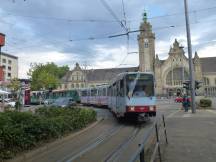 Ausfahrt H Krefeld Hbf, Fahrtrichtung Rheinstr