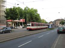 Kölner Landstr, Abfahrt von der H Ickerswarder Str, Fahrtrichtung Stadtmitte