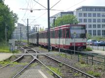 Ausfahrt H Lörick, Fahrtrichtung Stadtmitte