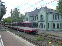 Bf Meerbusch Büderich Landsknecht, Fahrtrichtung Düsseldorf