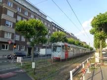 Luegallee Ecke Joachimstr, Fahrtrichtung Neuss