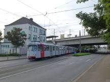 Ausfahrt H Ne-Am Kaiser S, Fahrtrichtung Neuss Hbf