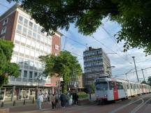 Ausfahrt aus der Wendeanlage Neuss Hbf