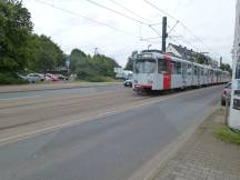 ehemaliger Bahnübergang Heerdter Landstr