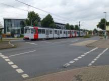 Heerdter Landstr Ecke Wiesenstr, Fahrtrichtung Neuss