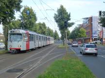 Erkrather Str, rechts Einfahrt zum Btf Lierenfeld